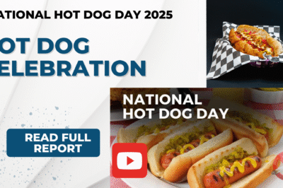 National Hot Dog Day 2025: Top U.S. Deals & Celebrations