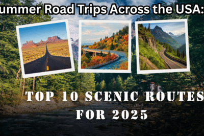 Epic Summer Road Trips: Top 10 USA Scenic Routes for 2025
